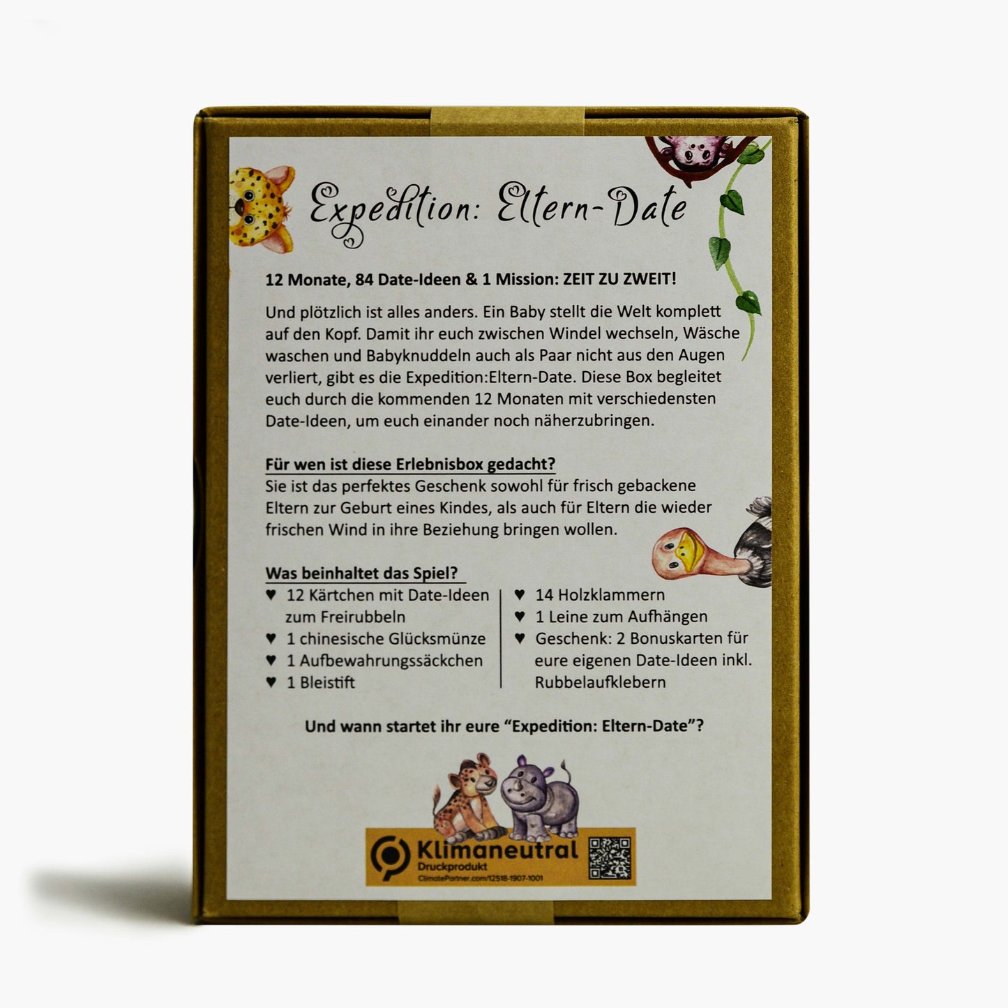 Expedition: Eltern-Date