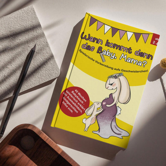Wann kommt denn das Baby, Mama? - Hardcover