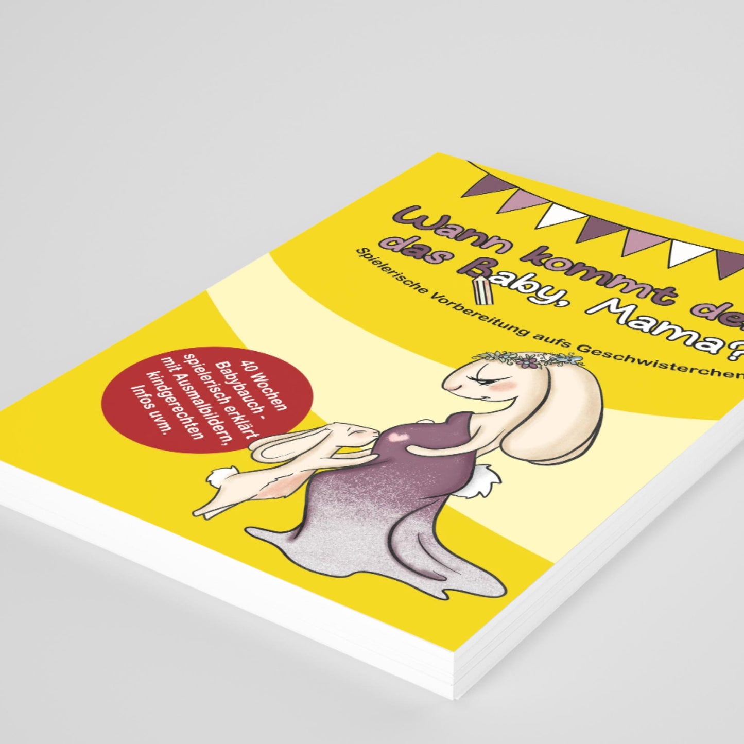 Wann kommt denn das Baby, Mama? - Softcover